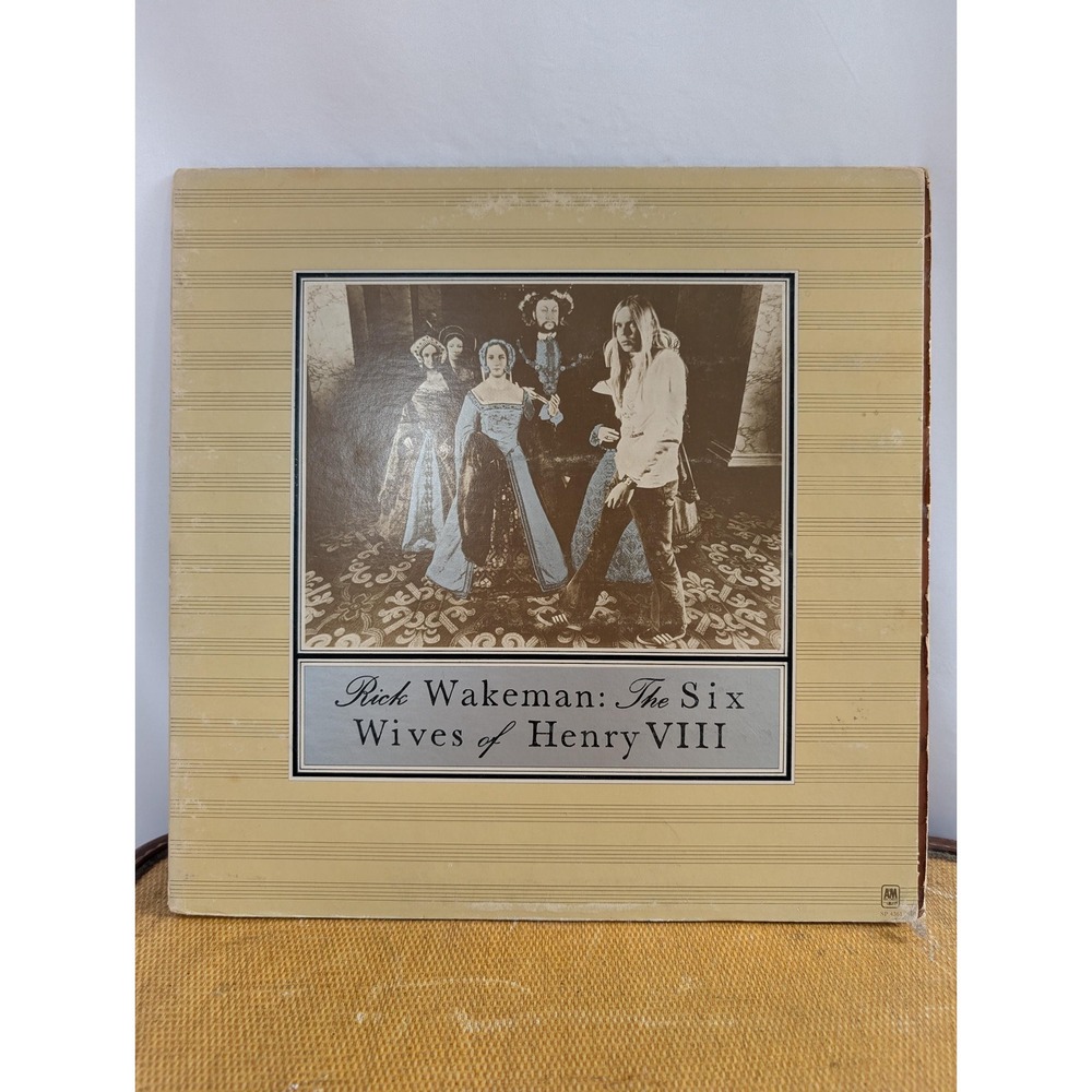 Rick Wakeman The Six Wives of Henry the 8th 1972 Vinyl Record LP Gatefold YES